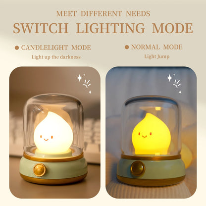 Mini Desktop LED Cute Night Lamp Cartoon