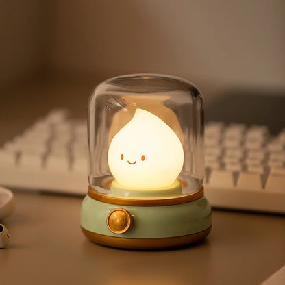 Mini Desktop LED Cute Night Lamp Cartoon